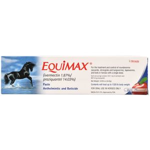 Equimax Horse Wormer Paste, Apple Flavored