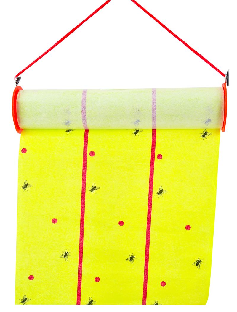 Giant Sticky Fly Trap Roll — MAX Strength — Outdoor / Indoor — Non