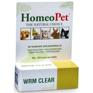 HomeoPet Wrm Clear, 15 mL
