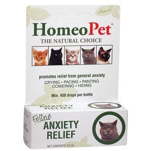 HomeoPet Anxiety Relief Feline, 15 mL