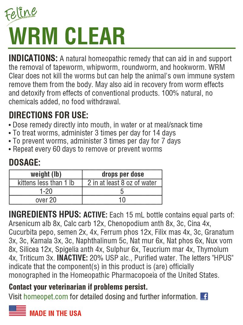 HomeoPet-Feline-Wrm-Clear-15-mL