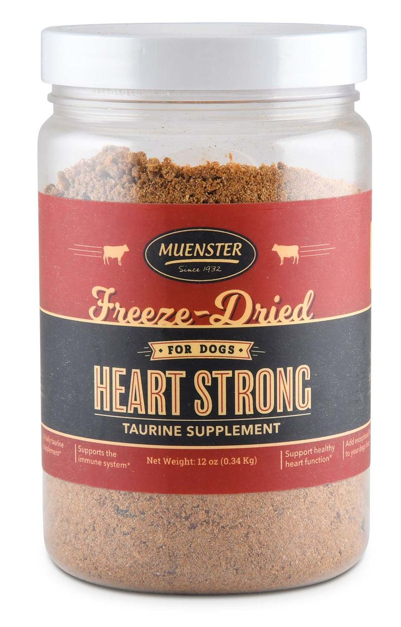 Muenster Heart Strong Taurine Supplement for Dogs Jeffers