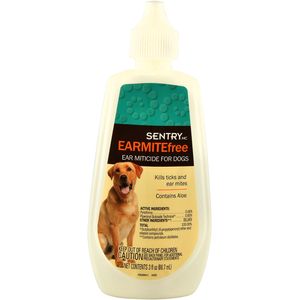 Sentry Earmite Free Ear Miticide for Dogs