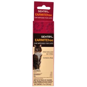 Sentry Earmite Free Ear Miticide for Cats
