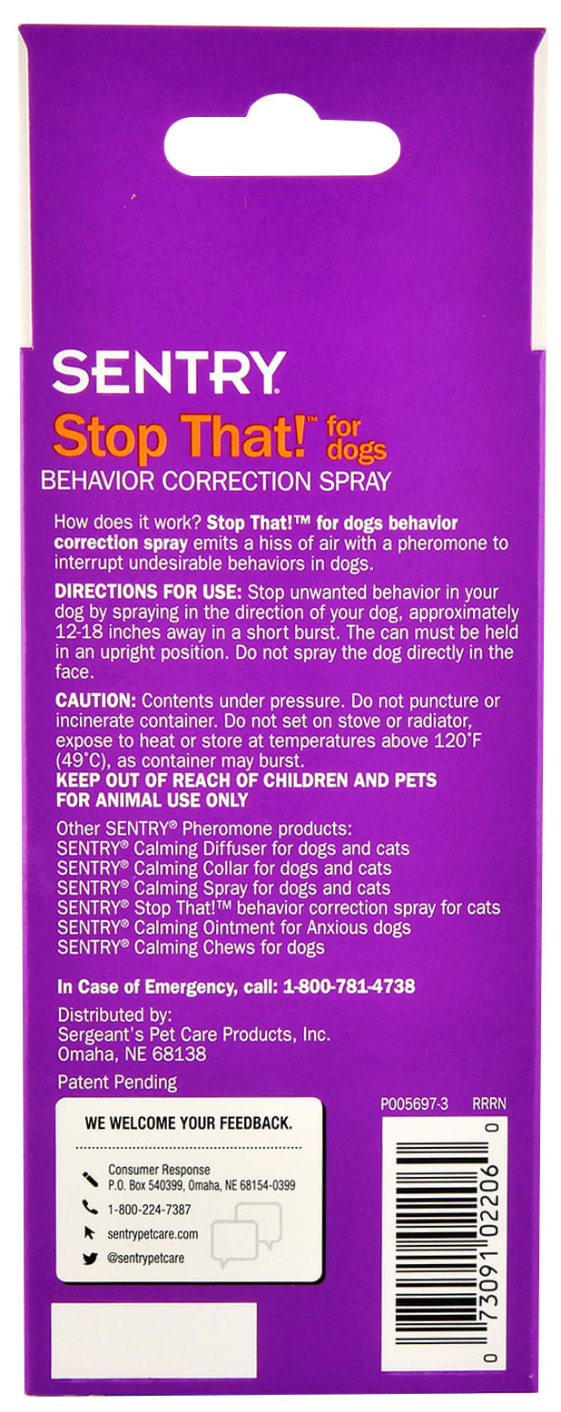 Stop that behavior correction 2024 spray