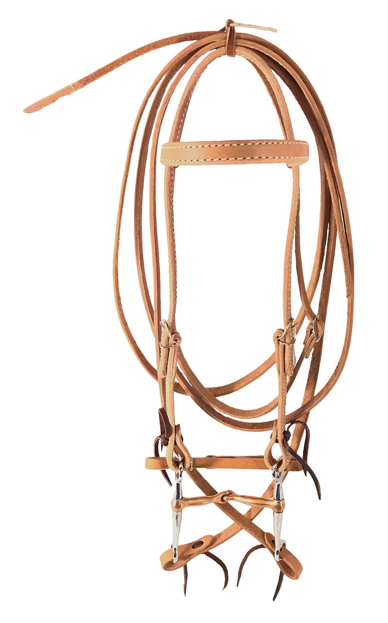 Complete-Bridle-w--Copper-Tom-Thumb