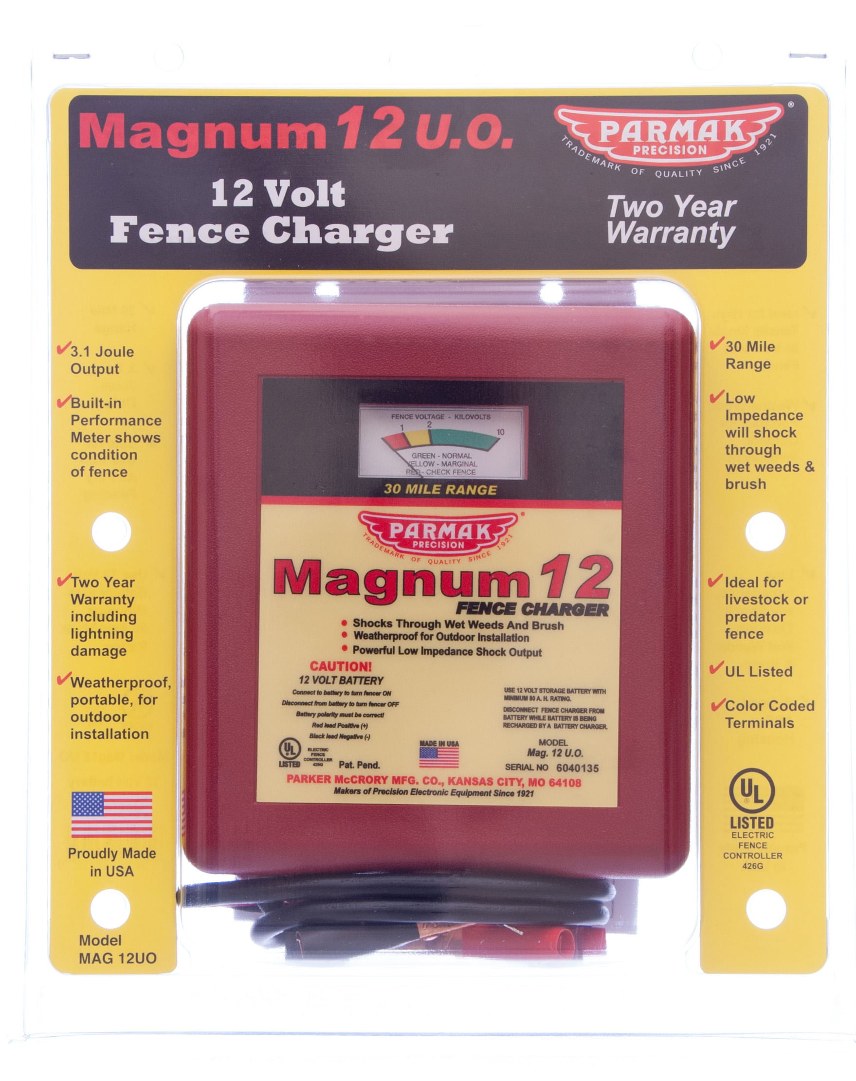 Parmak Magnum 12V Fence Charger for sale online 