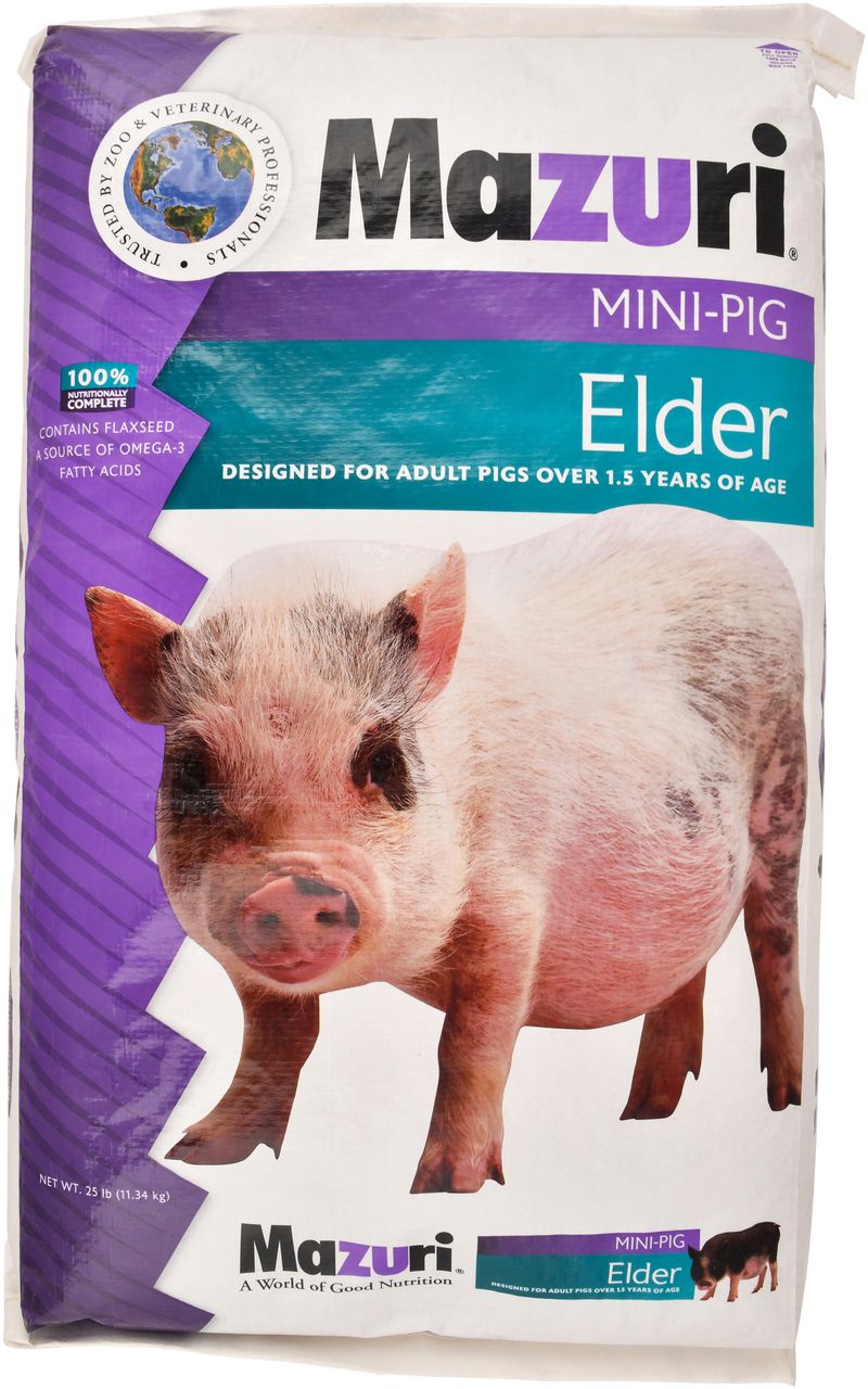 Mazuri Mini Pig Elder 25 lb