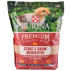 Purina Start & Grow AMP Medicated Feed Crumbles