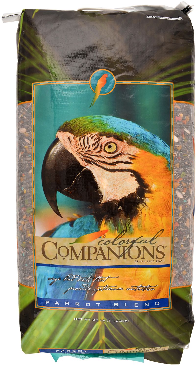 Colorful Companions Parrot Feed Jeffers