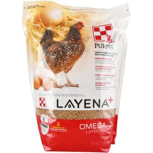 Purina Layena Plus Omega-3 Feed Pellet