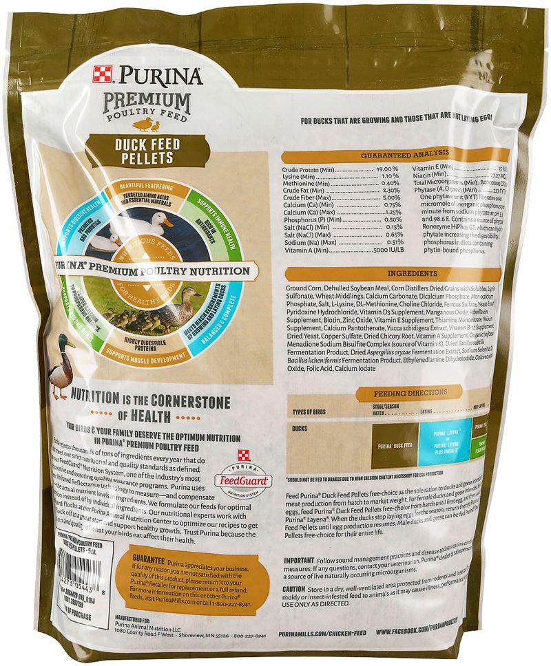 Purina Duck Feed Pellets Jeffers