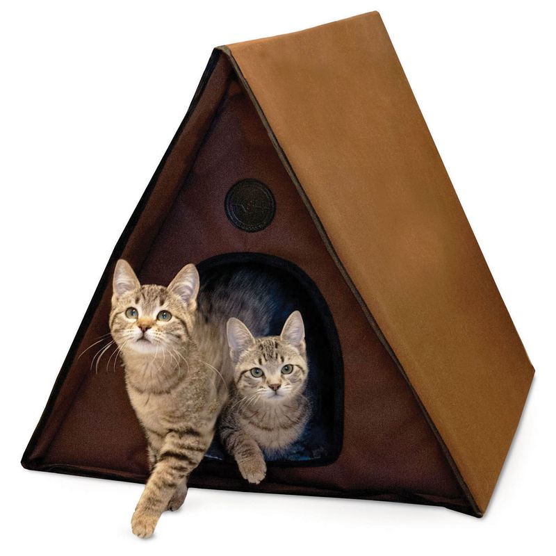 K&H Heated AFrame Outdoor Cat House Jeffers