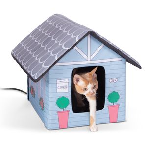 Outdoor Heated Kitty House
