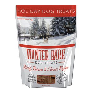 Winter Bark Dog Treats, Beef/Bacon/Cheese