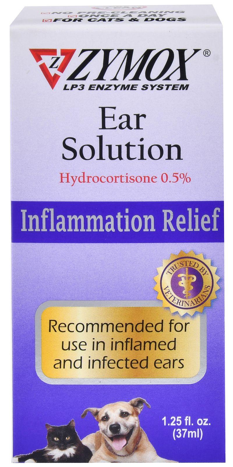 Zymox inflammation best sale relief ear solution