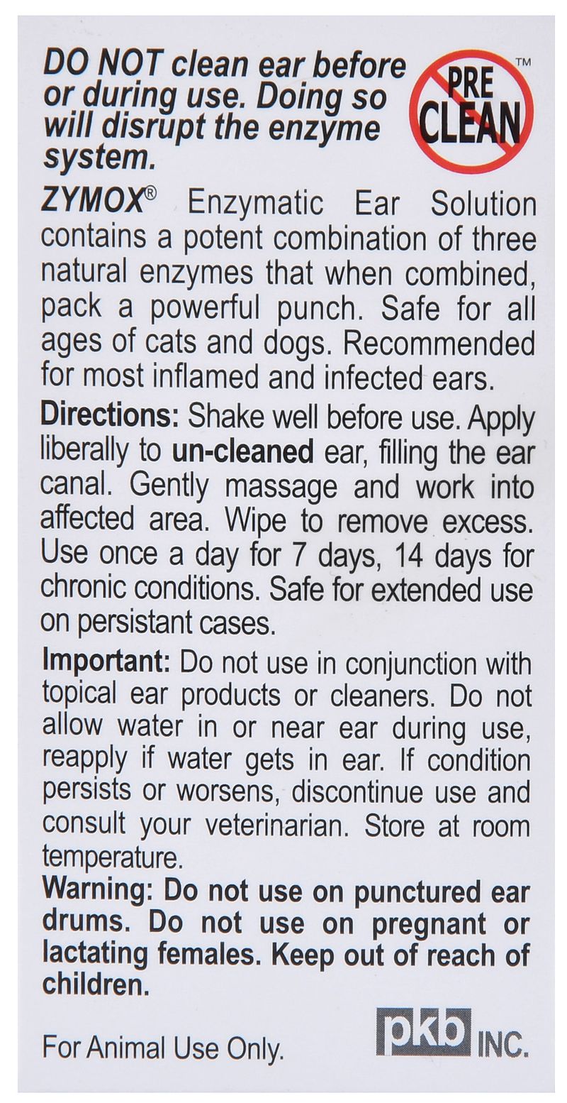 Zymox ear discount solution inflammation relief