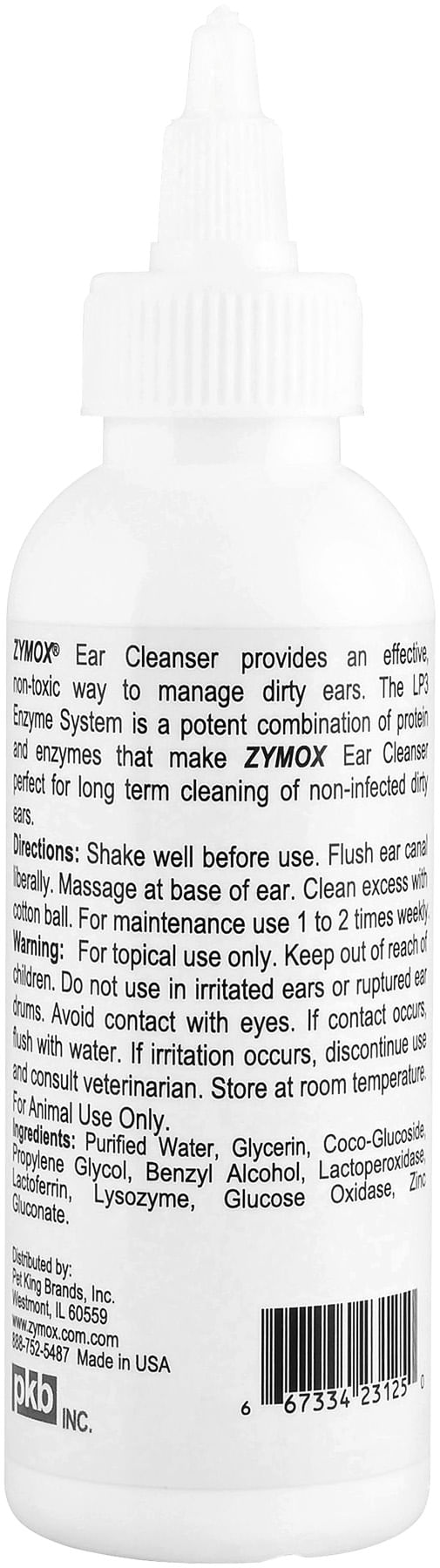 ZYMOX® Ear Cleanser for Dogs & Cats Pet Ear Cleaner Jeffers