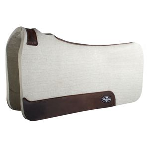 1" Deluxe Steam Pressed 100% Wool Saddle Pad