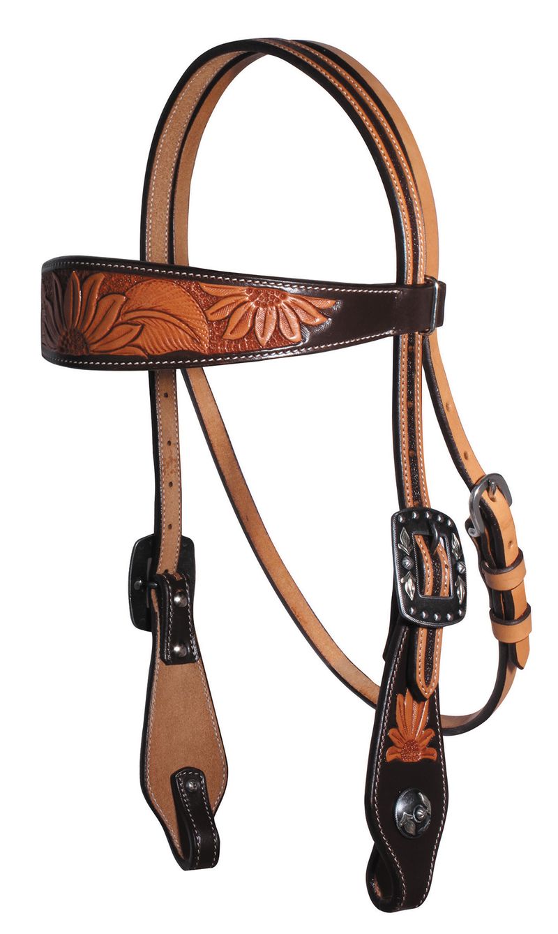 Professional-s-Choice-Sunflower-Browband-Headstall