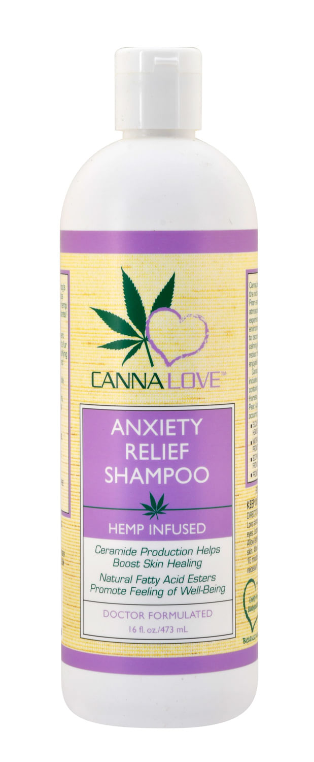 CannaLove Anxiety Relief Shampoo, 16 oz Jeffers
