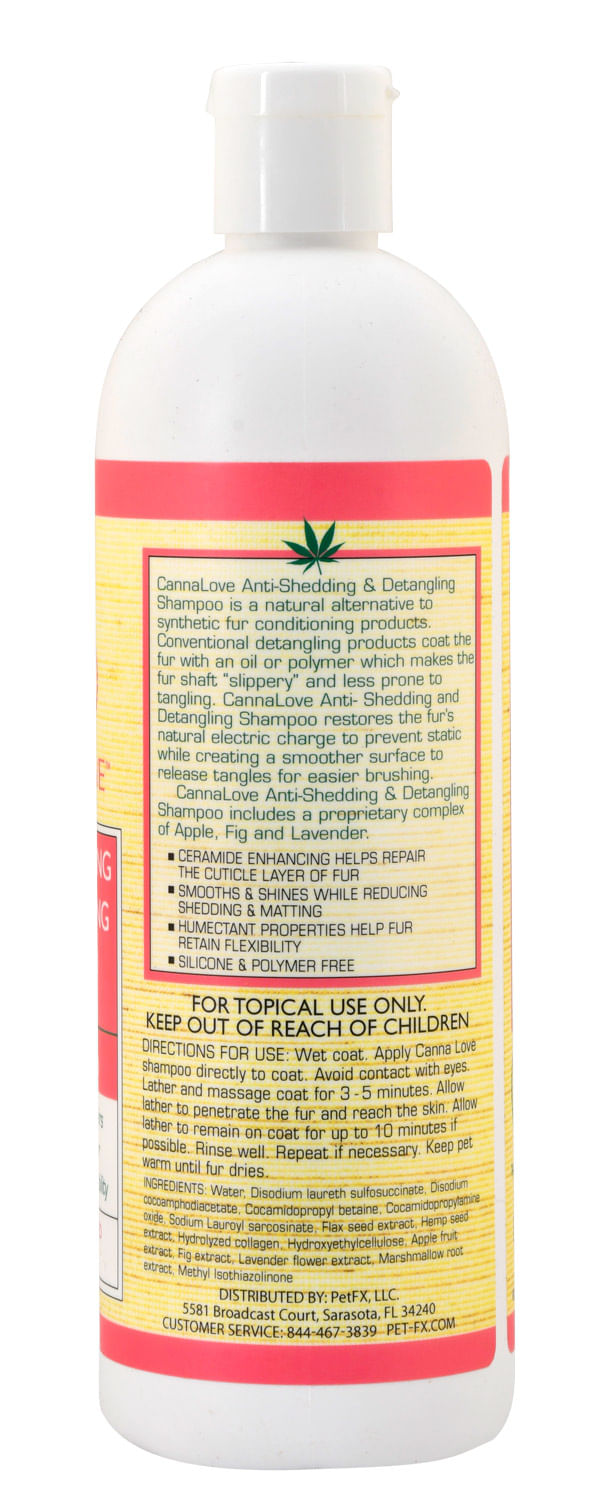 CannaLove AntiShedding & Detangling Shampoo, 16 oz Jeffers