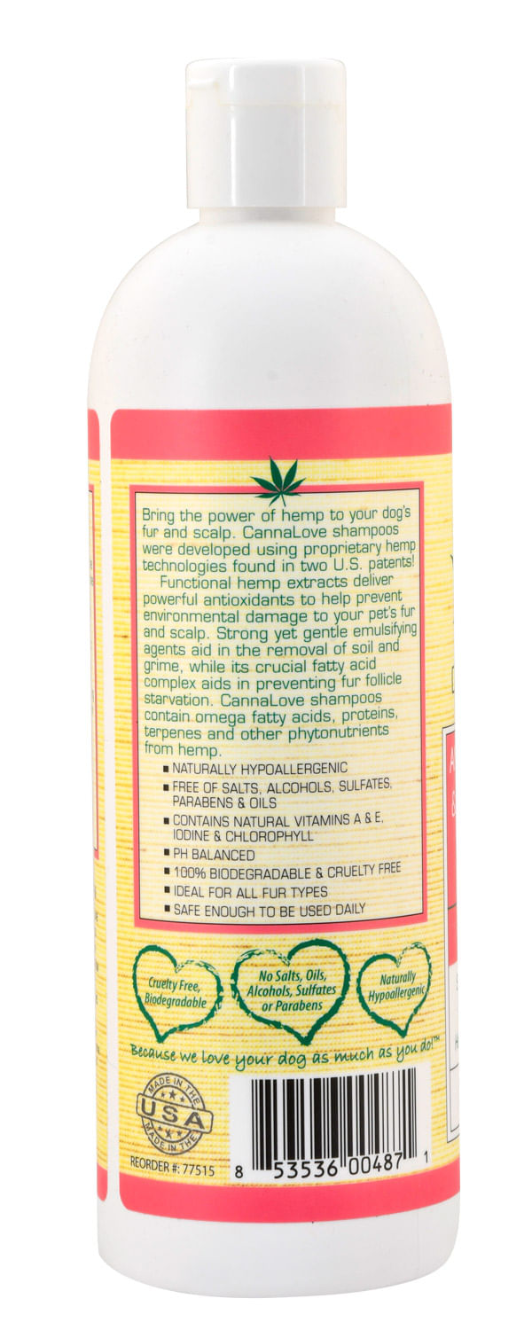 CannaLove AntiShedding & Detangling Shampoo, 16 oz Jeffers