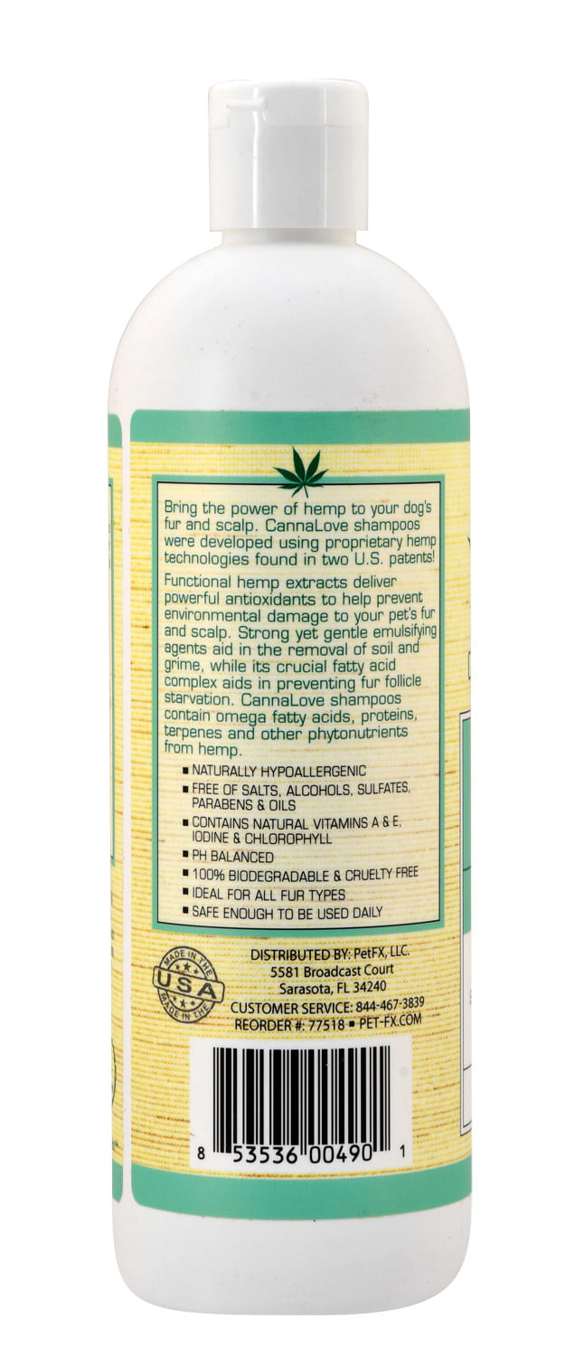 CannaLove Puppy Shampoo, 16 oz Jeffers
