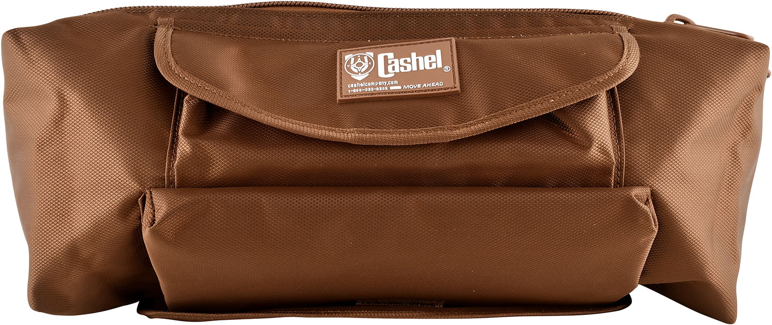 Cashel Cantle Saddle Bag, Brown Jeffers