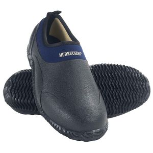 Navy Mudruckers Waterproof Shoes