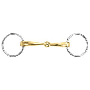 M Toulouse Curved Mouth 16mm Loose Ring Snaffle