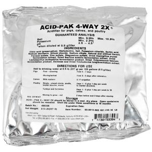 Acid-Pak 4-Way 2X