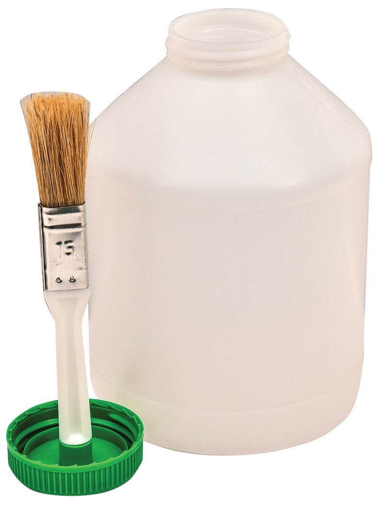 Hoof Oil Jar Container with Brush Cap Jeffers