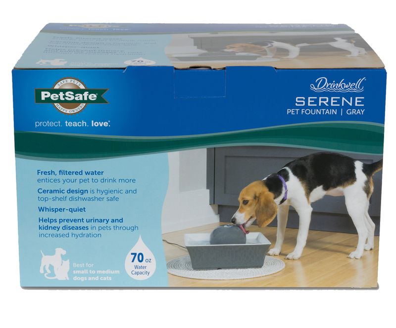 Petsafe drinkwell seascape shop ceramic pet fountain