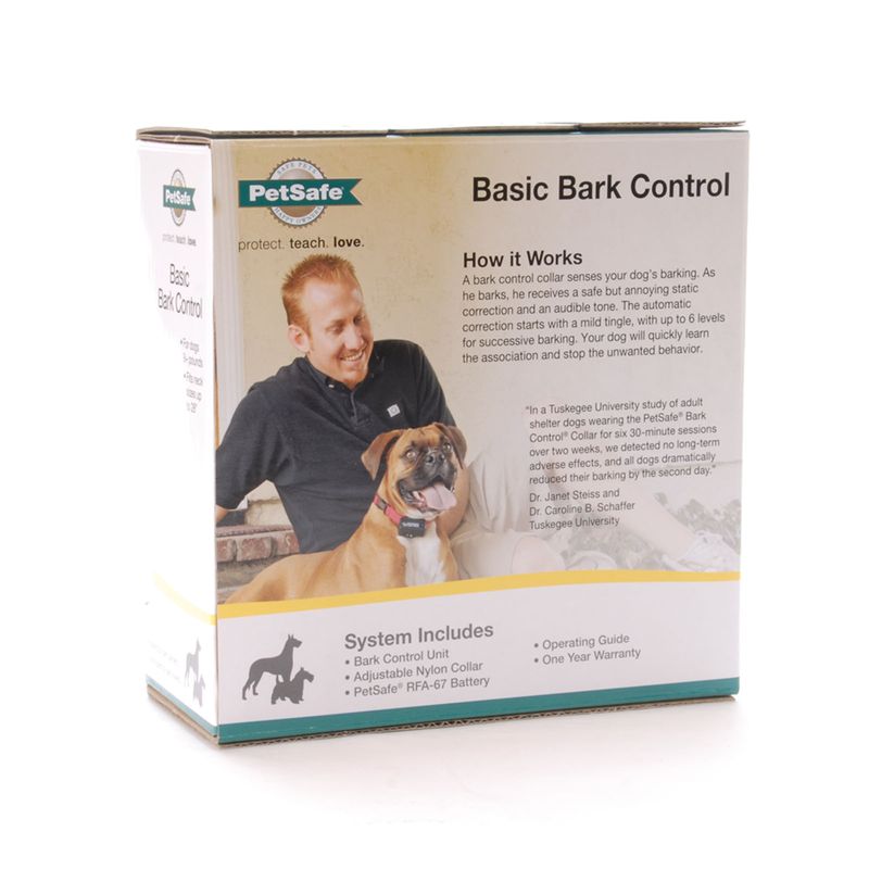 Basic bark control collar hot sale petsafe