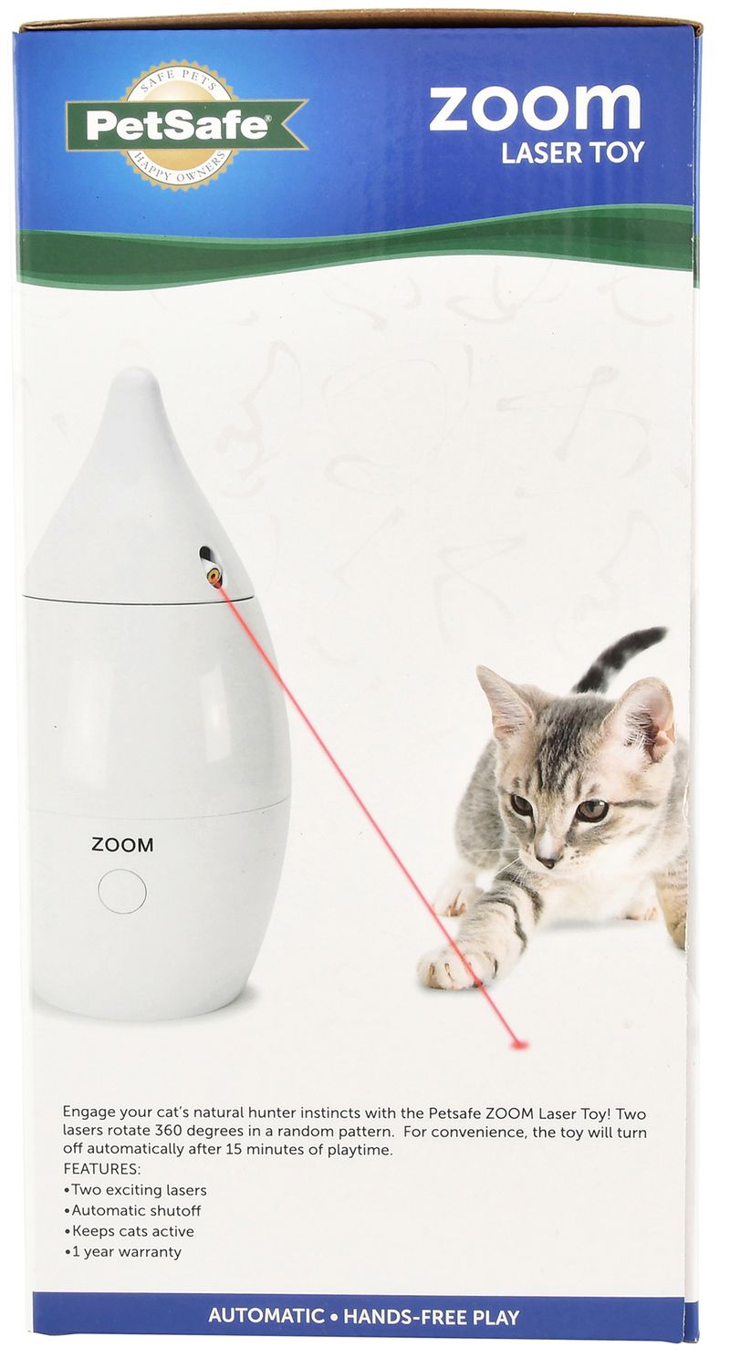 Petsafe zoom rotating laser best sale cat toy