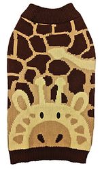 Giraffe-Motif-Dog-Sweater