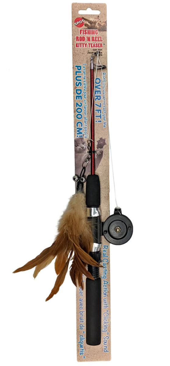 rod and reel cat toy