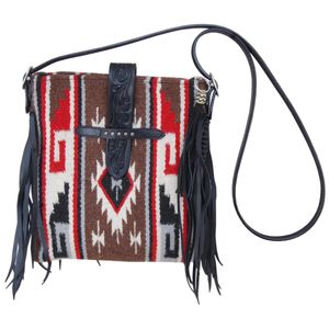 Rafter T Cross Body  Purse with Fringe
