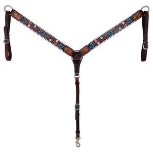 Rafter T Floral Vine Breast Collar