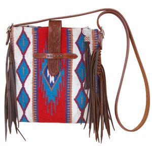 Rafter T Cross Body  Purse with Fringe