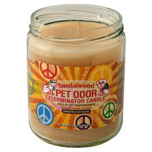 Sandalwood Pet Odor Exterminator Candle