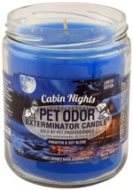 Cabin nights 2025 pet odor candle