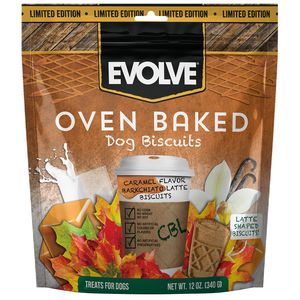 Evolve Limited Edition Caramel Flavor Barkchiato Latte Biscuits
