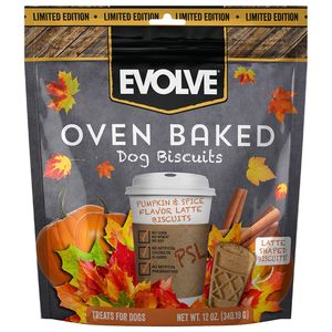 Evolve Limited Edition Pumpkin Spice Latte Biscuits