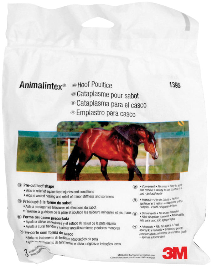 3M Animalintex Poultice Pad for Horse Hoof Jeffers Jeffers