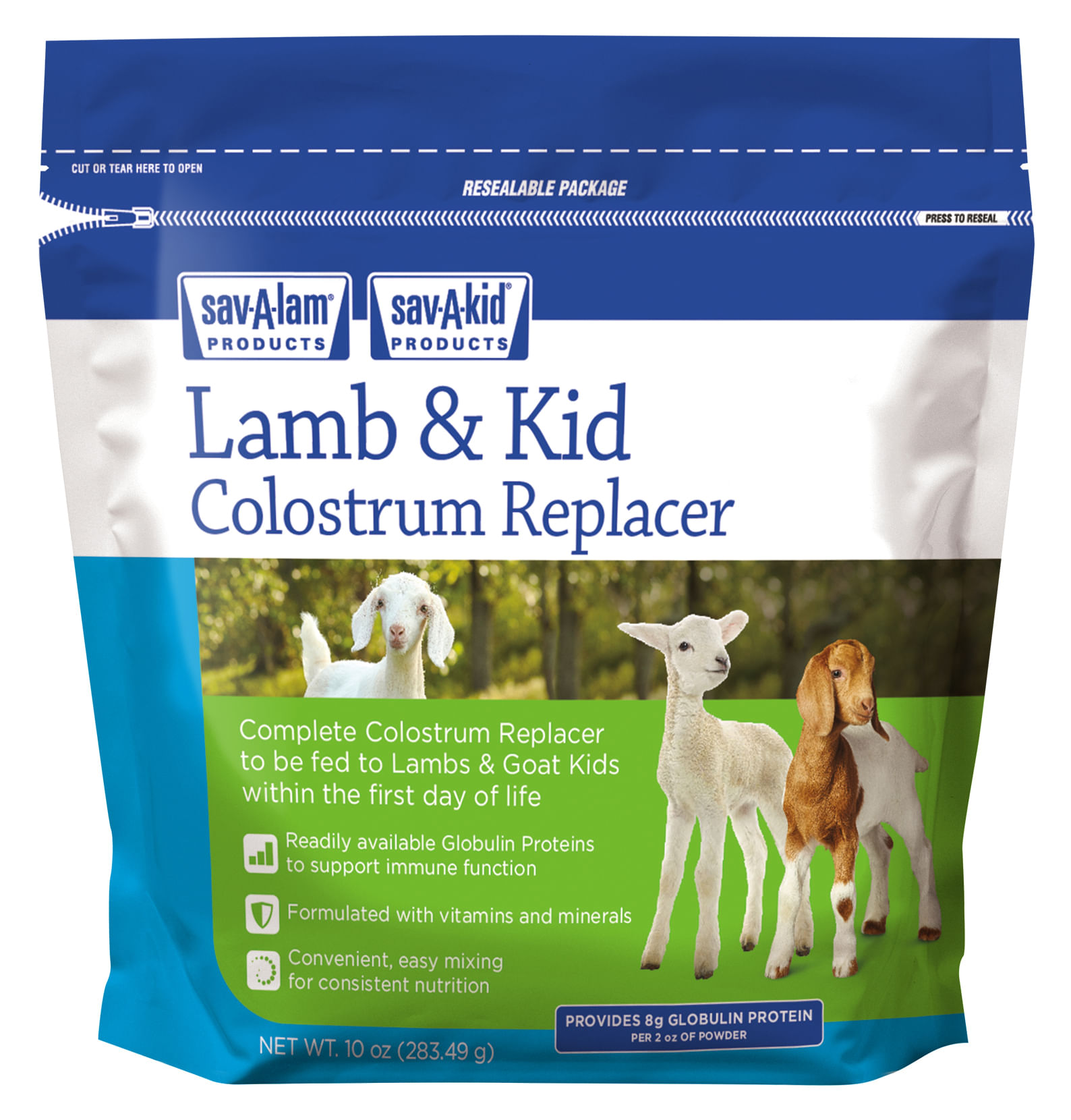 Sav A Lam and Kid Colostrum Replacer