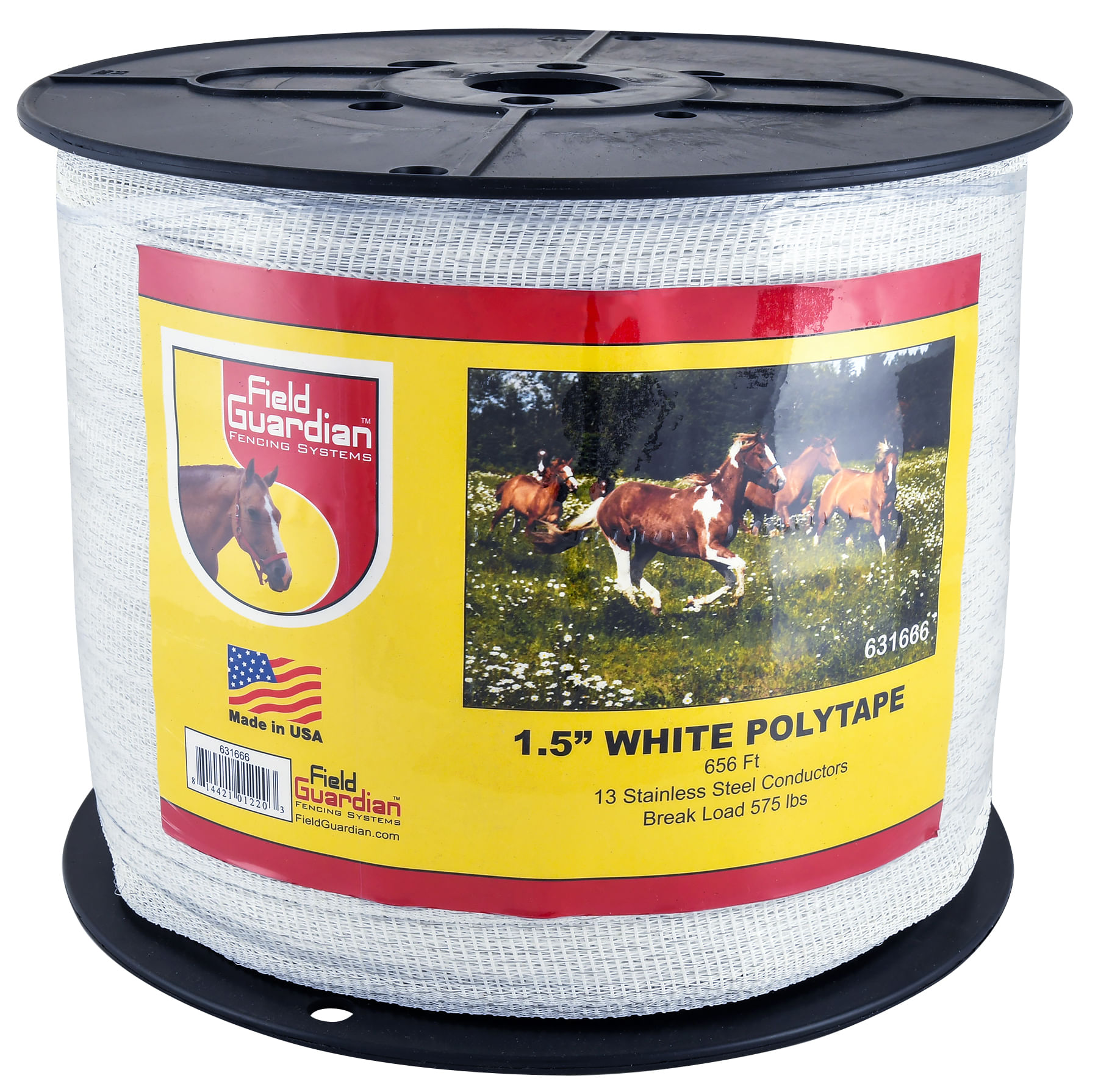White Field Guardian Classic Polytape 1.5-Inch 