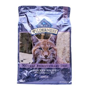 Blue Wilderness (Grain-Free) Adult Cat Food, Chicken, 12 lb