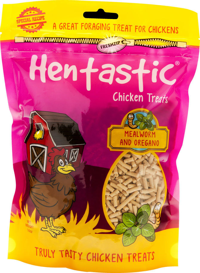 Hentastic Dried Mealworm and Oregano, 16 oz Jeffers